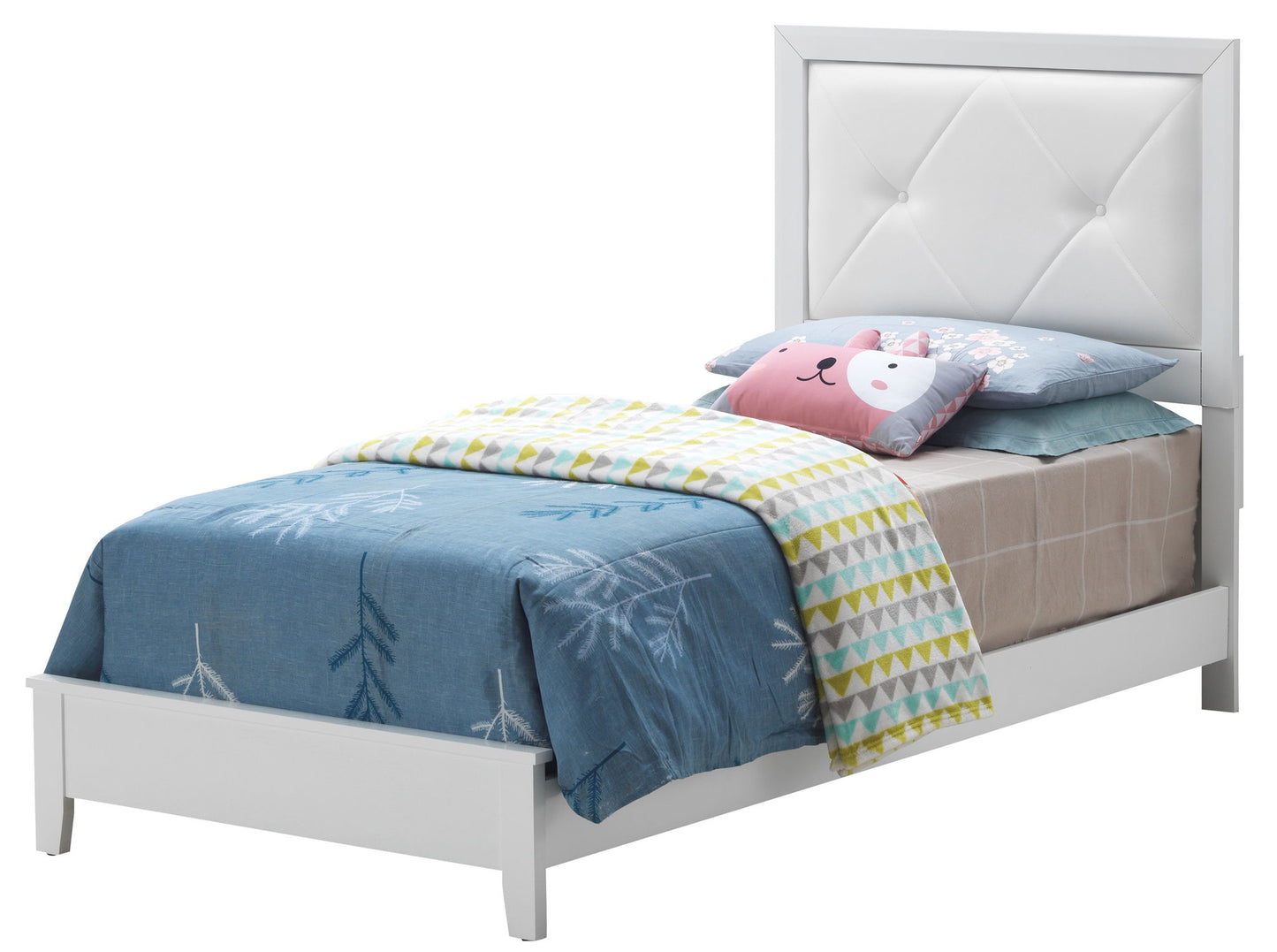 Padded Headboard Bed - The Sleep Loft - Online Mattress Showroom NYC