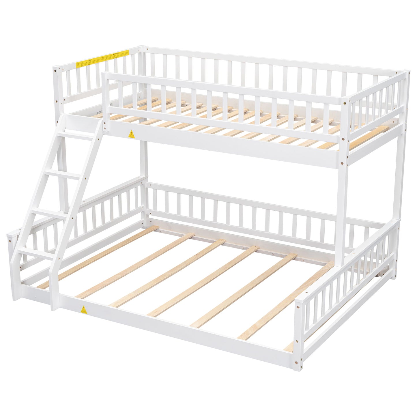 Bunk Bed With Ladder And Guardrails - The Sleep Loft - Online Mattress Showroom NYC