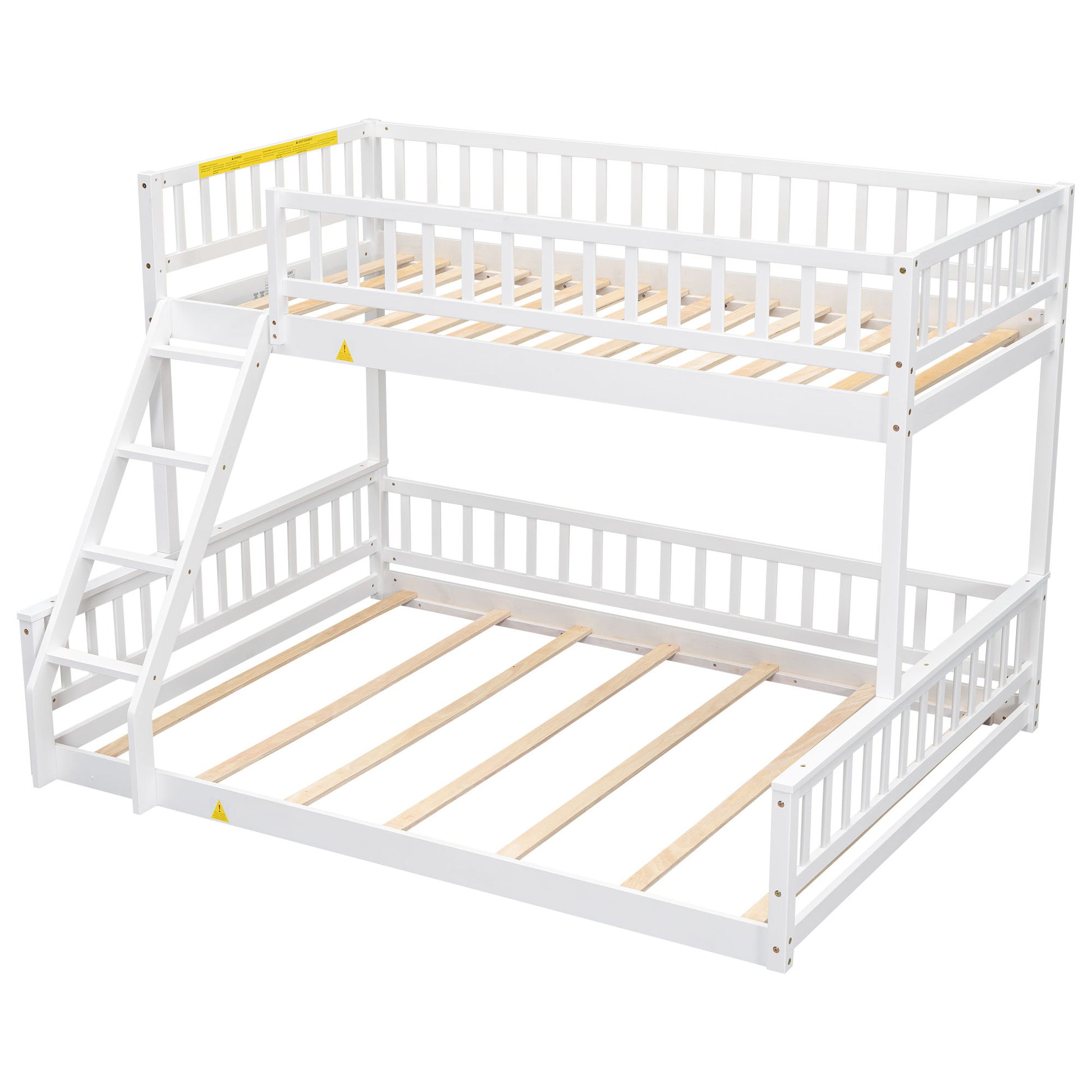 Bunk Bed With Ladder And Guardrails - The Sleep Loft - Online Mattress Showroom NYC