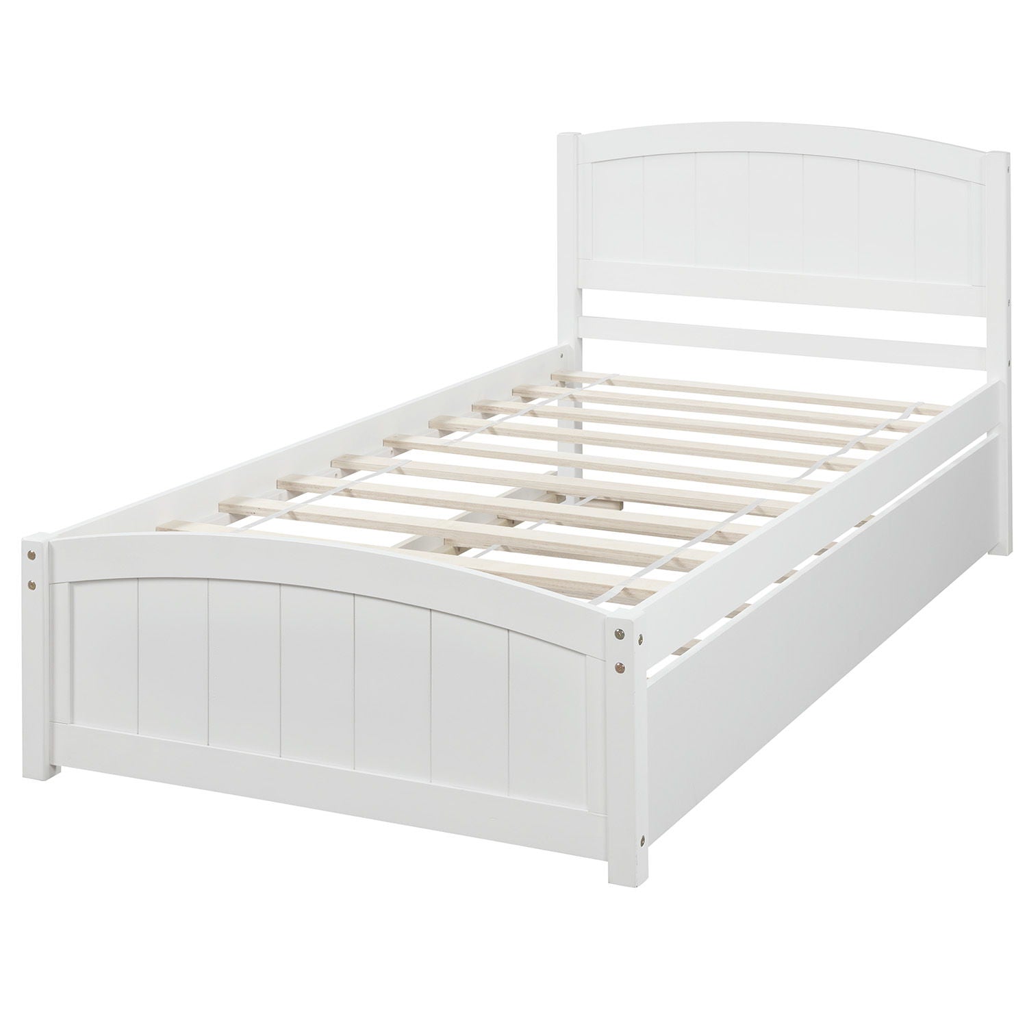 Platform Bed & Headboard, Footboard And Wood Slat Support - The Sleep Loft - Online Mattress Showroom NYC