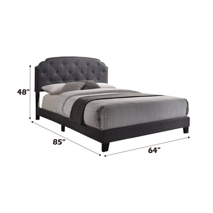 Tradilla - Queen Bed - Gray - The Sleep Loft - Online Mattress Showroom NYC