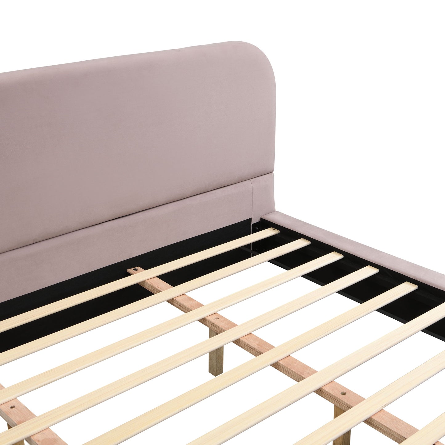 Elegant Upholstered Bed Frame - The Sleep Loft - Online Mattress Showroom NYC