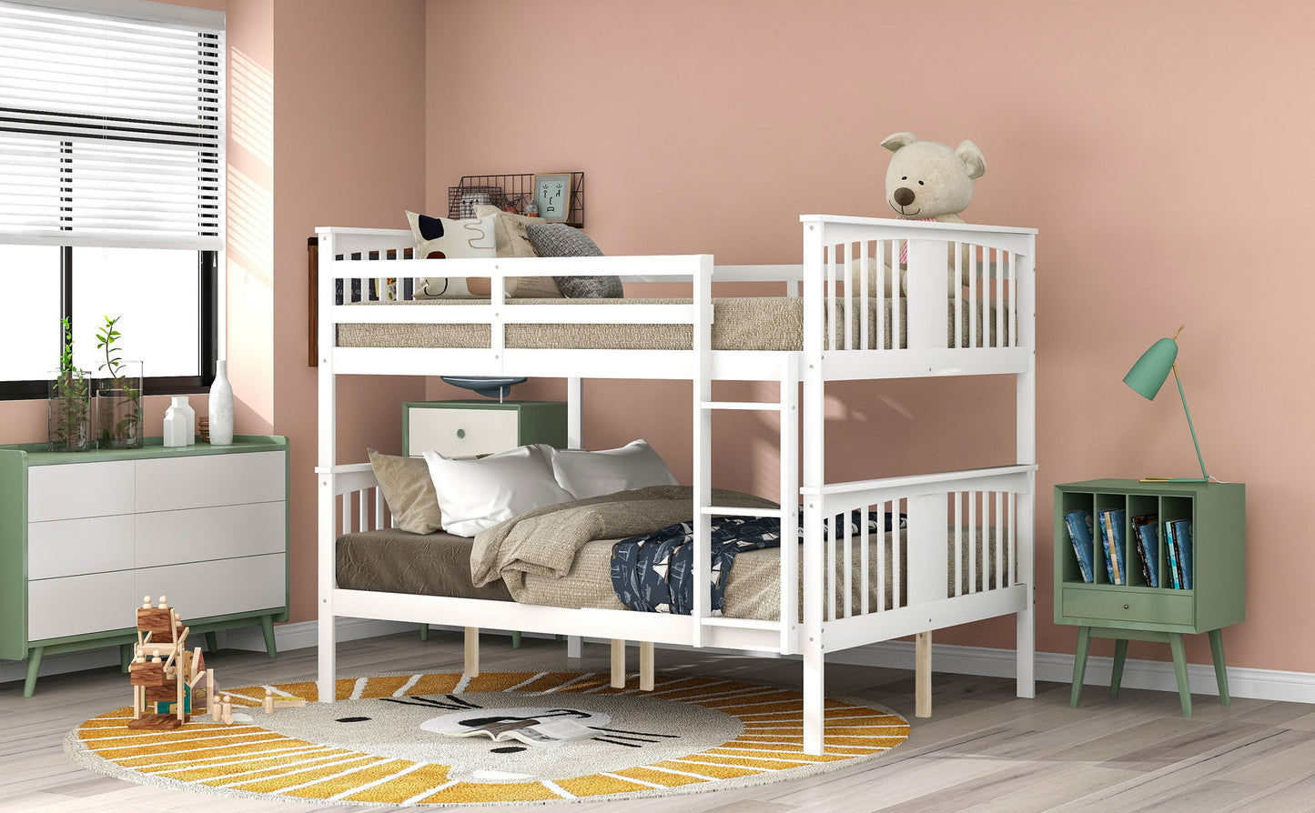 Bunk Bed With Ladder For Bedroom - The Sleep Loft - Online Mattress Showroom NYC
