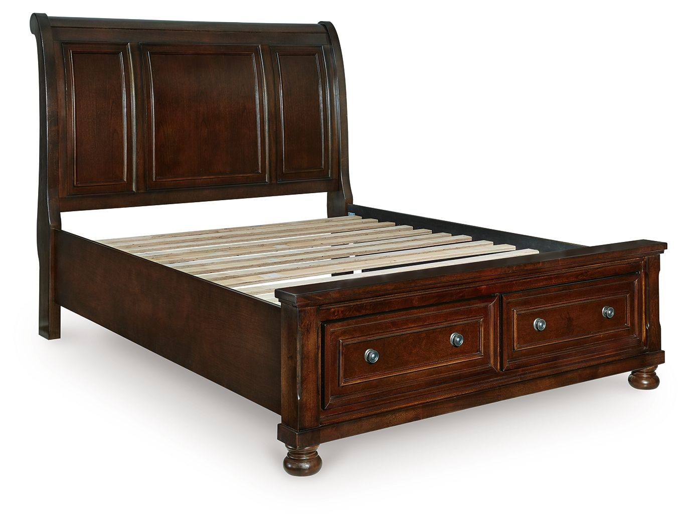 Porter - Sleigh Storage Bed - The Sleep Loft - Online Mattress Showroom NYC