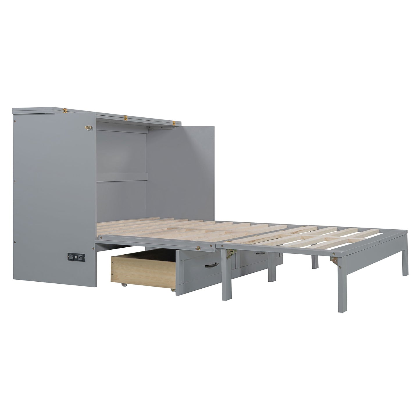 Murphy Bed With Large Drawers - The Sleep Loft - Online Mattress Showroom NYC