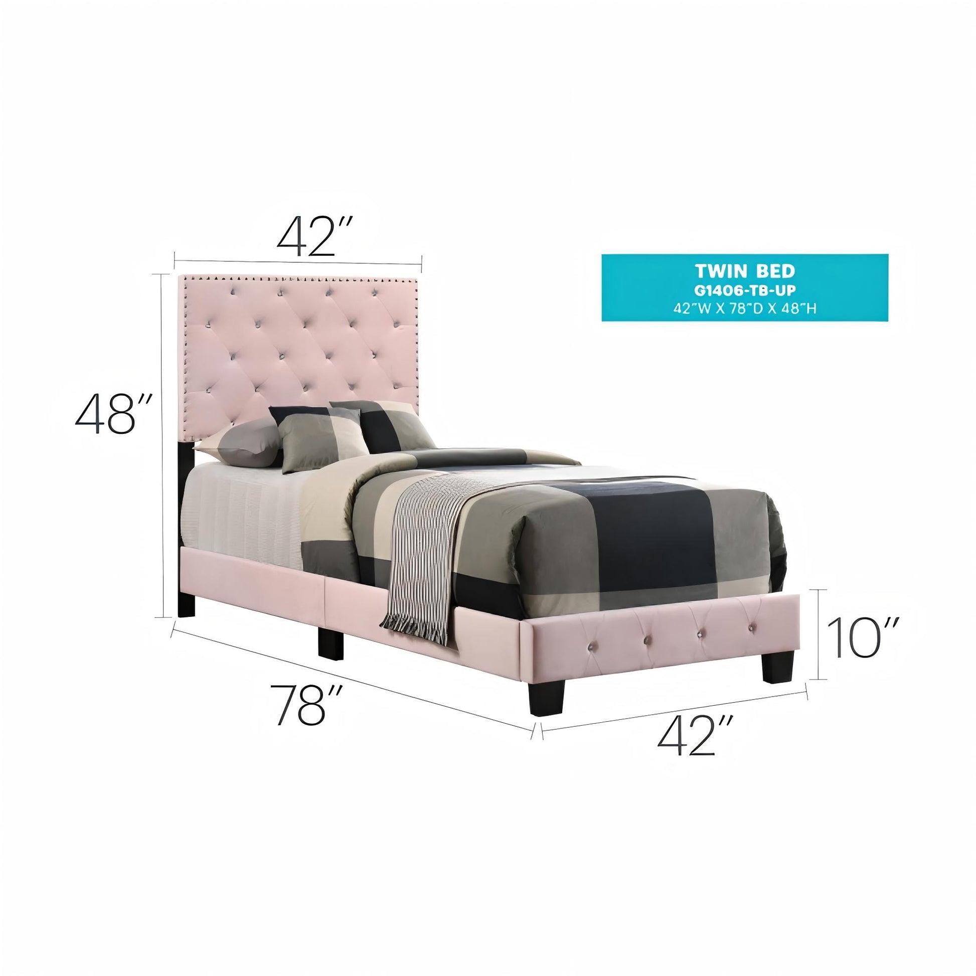 Luxurious Upholstered Bed - The Sleep Loft - Online Mattress Showroom NYC