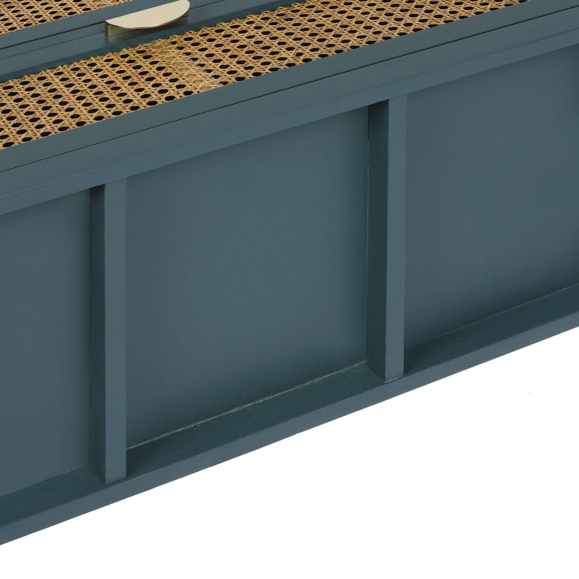 3 Drawer Cabinet, Natural Rattan, American Furniture - The Sleep Loft - Online Mattress Showroom NYC