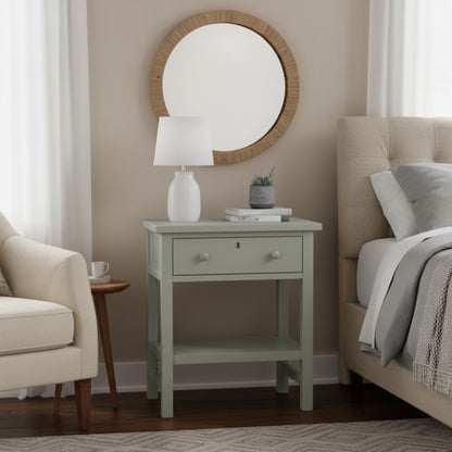 Finley - 1 Drawer Storage Nightstand - The Sleep Loft - Online Mattress Showroom NYC