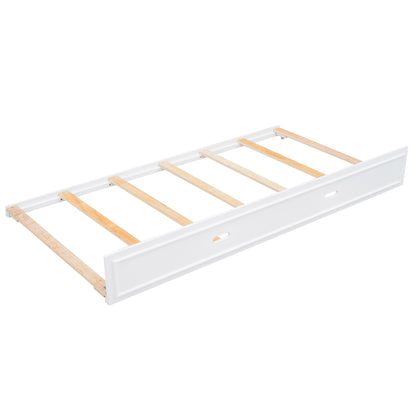 Daybed With Storage Shelves, LED, USB, And Trundle - The Sleep Loft - Online Mattress Showroom NYC