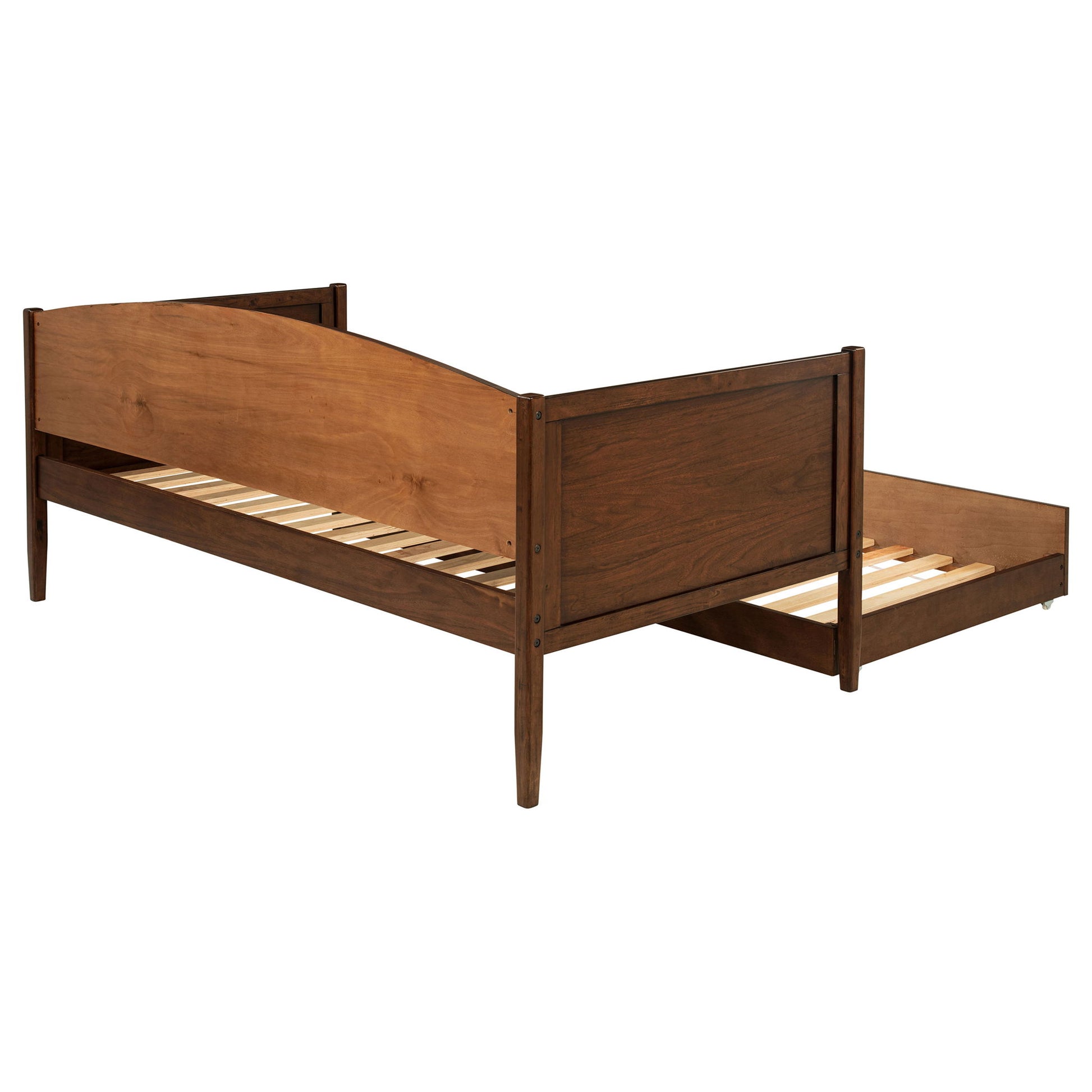 Fallbrook - Twin Daybed With Trundle - Walnut - The Sleep Loft - Online Mattress Showroom NYC