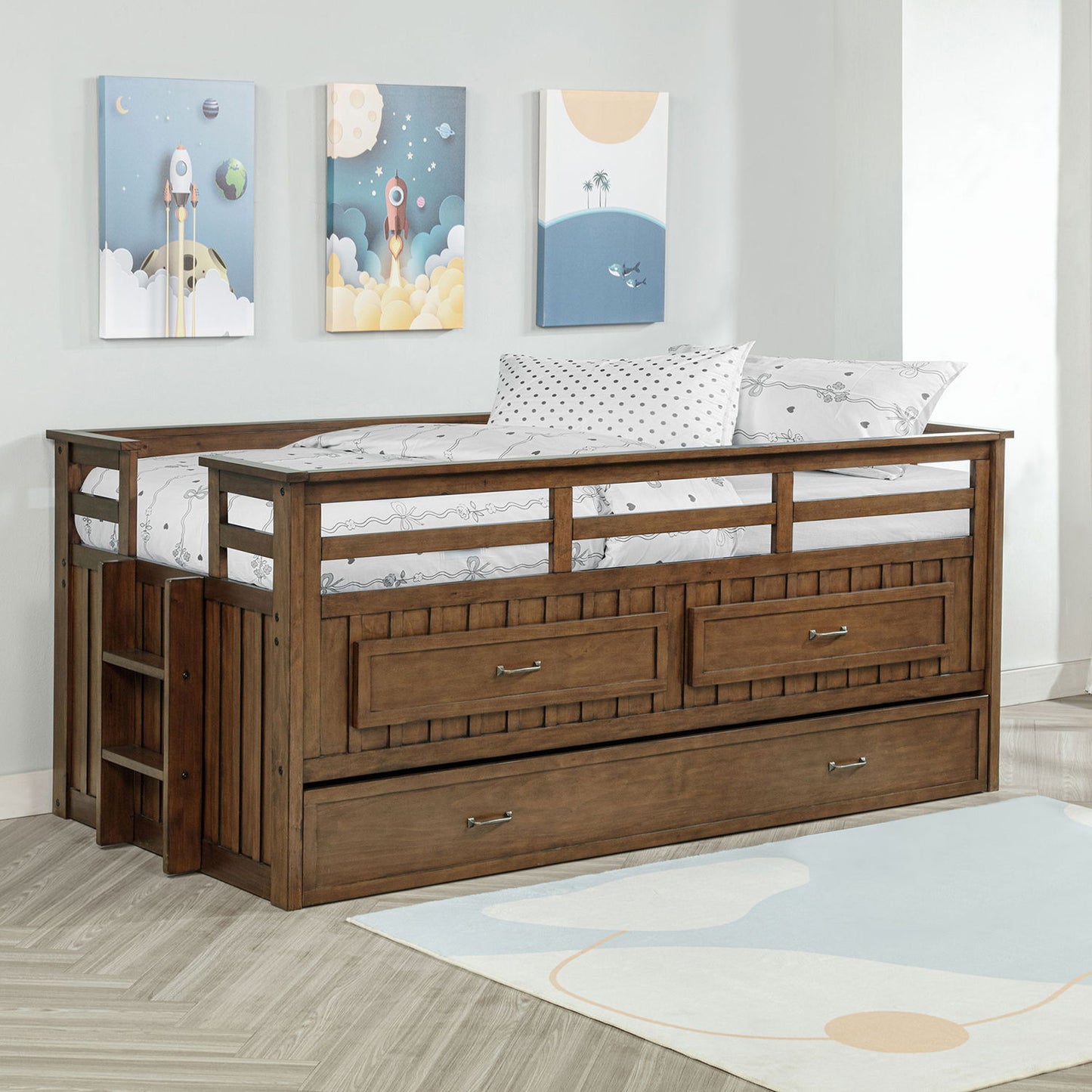 Starboard - Captain's Bed With Trundle - The Sleep Loft - Online Mattress Showroom NYC