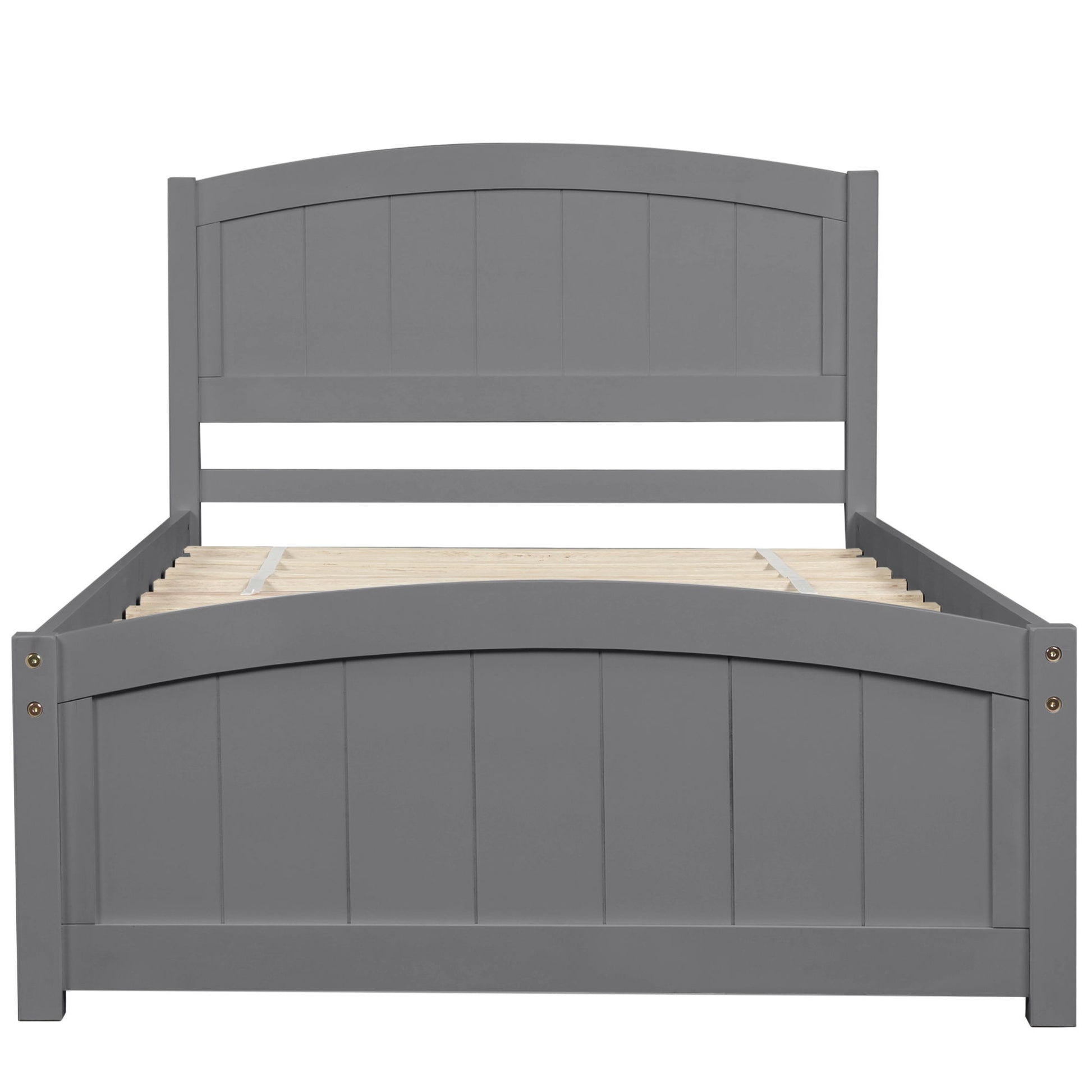 Platform Bed & Headboard, Footboard And Wood Slat Support - The Sleep Loft - Online Mattress Showroom NYC
