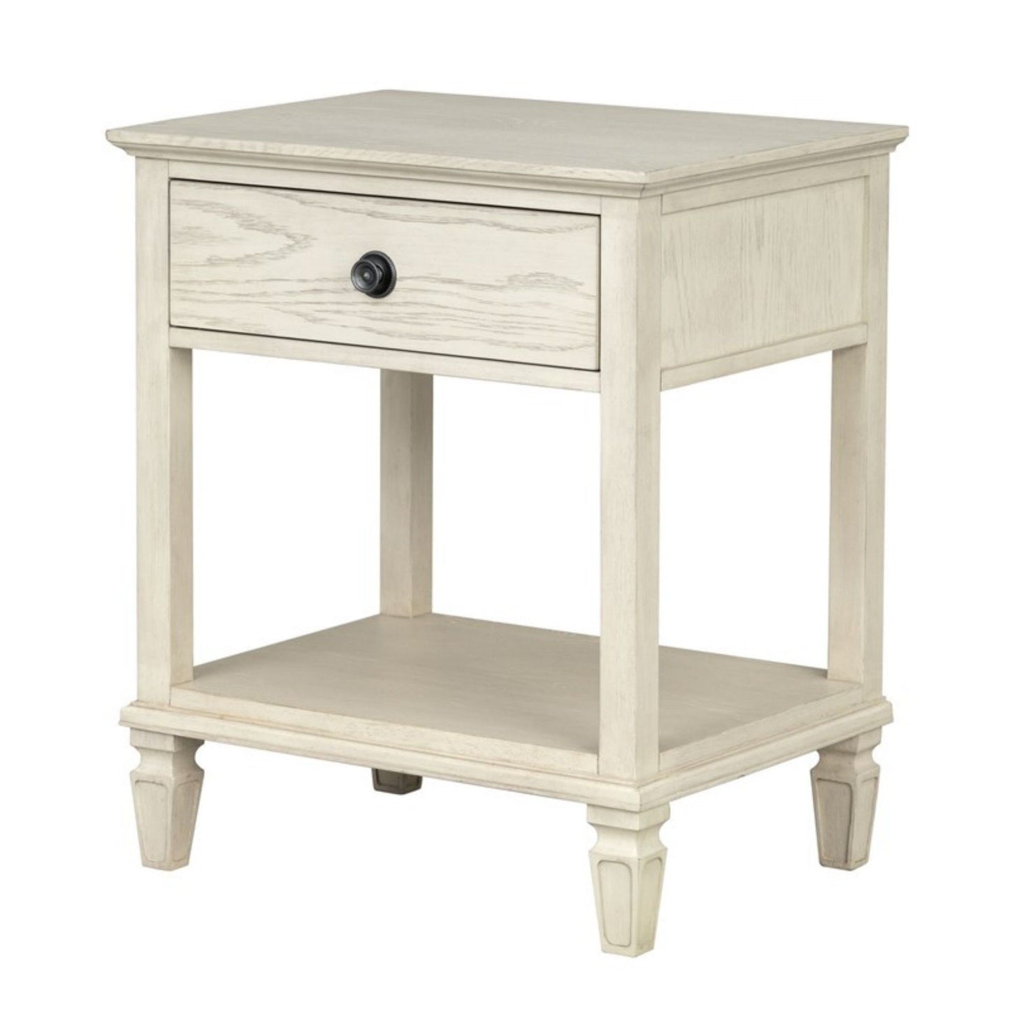 Victoria - Bedside Table With Drawer And Shelf - The Sleep Loft - Online Mattress Showroom NYC