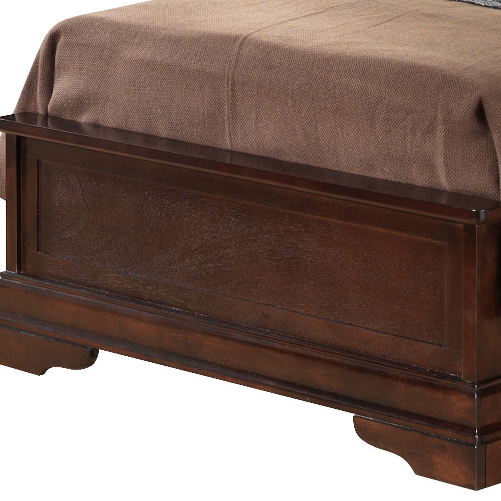Louis Phillipe - Twin Bed - Cappuccino - The Sleep Loft - Online Mattress Showroom NYC