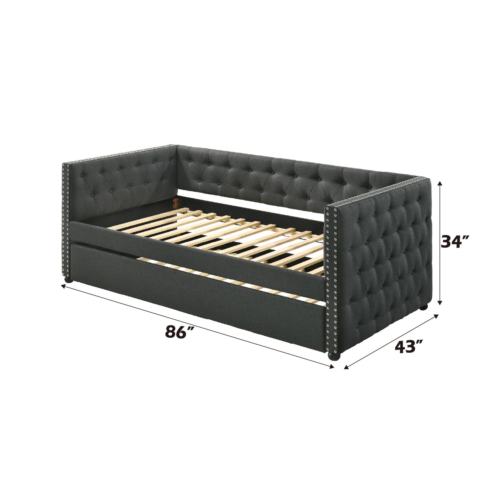 Romona - Daybed With Trundle - The Sleep Loft - Online Mattress Showroom NYC