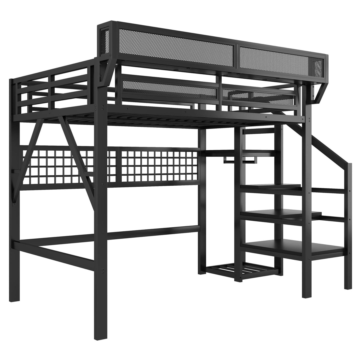 Loft Bed With Stairs And Storage - The Sleep Loft - Online Mattress Showroom NYC