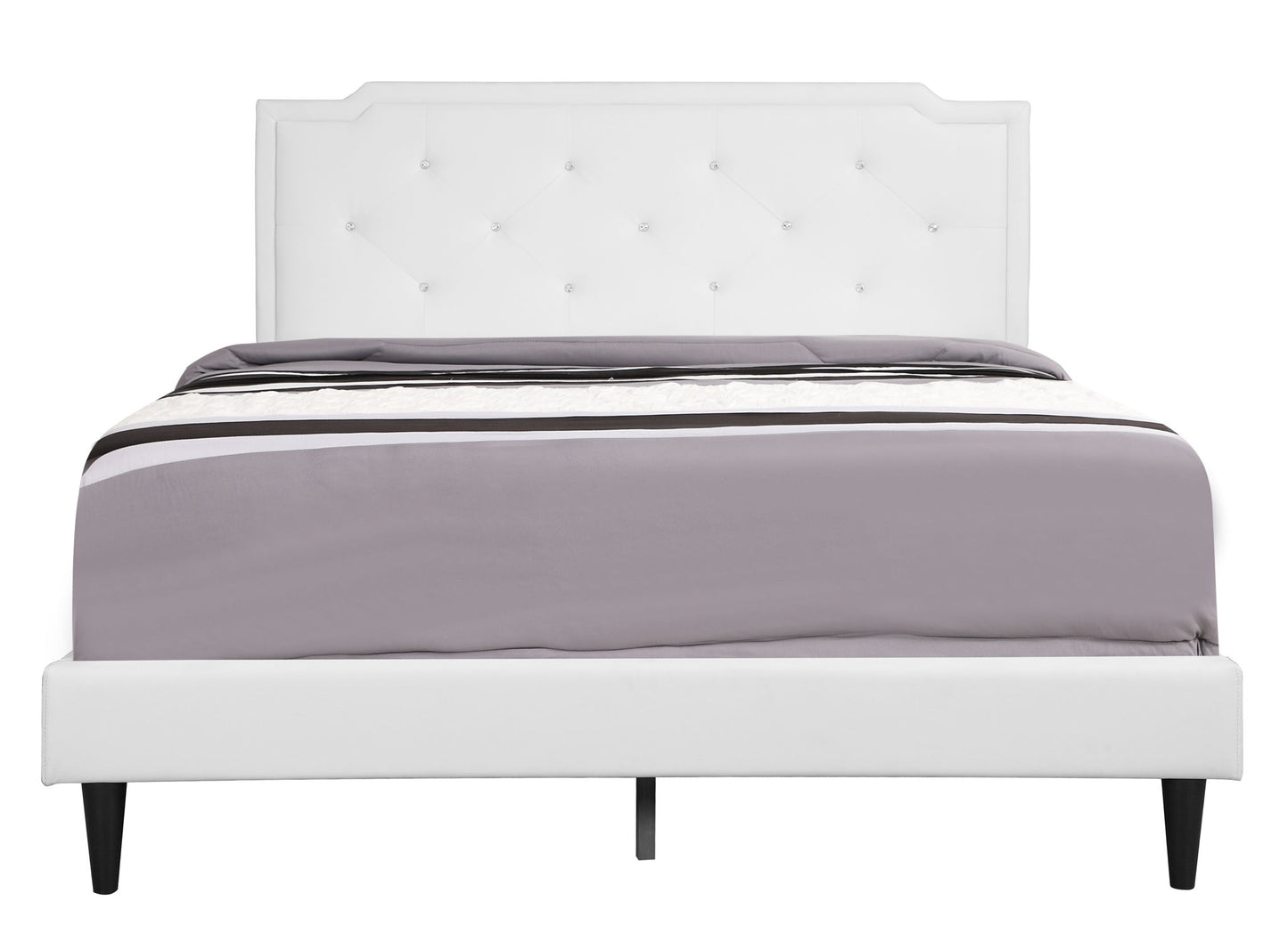 Button Tufted Bed Charming For Cozy Spaces - The Sleep Loft - Online Mattress Showroom NYC