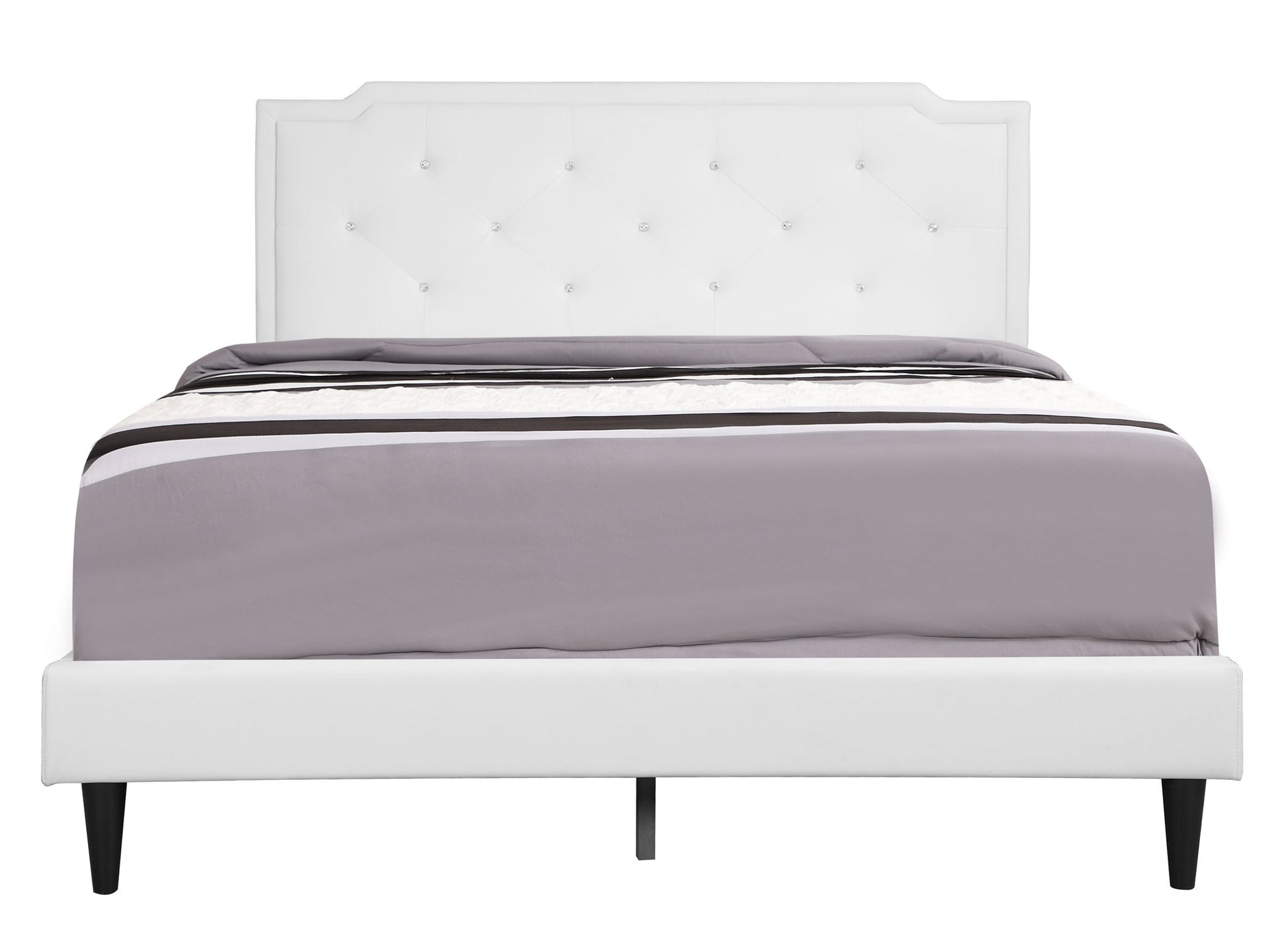 Button Tufted Bed Charming For Cozy Spaces - The Sleep Loft - Online Mattress Showroom NYC