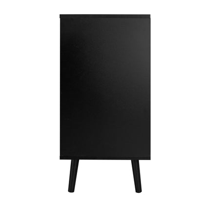 3 Drawer Cabinet, Suitable For Bedroom - Black - The Sleep Loft - Online Mattress Showroom NYC