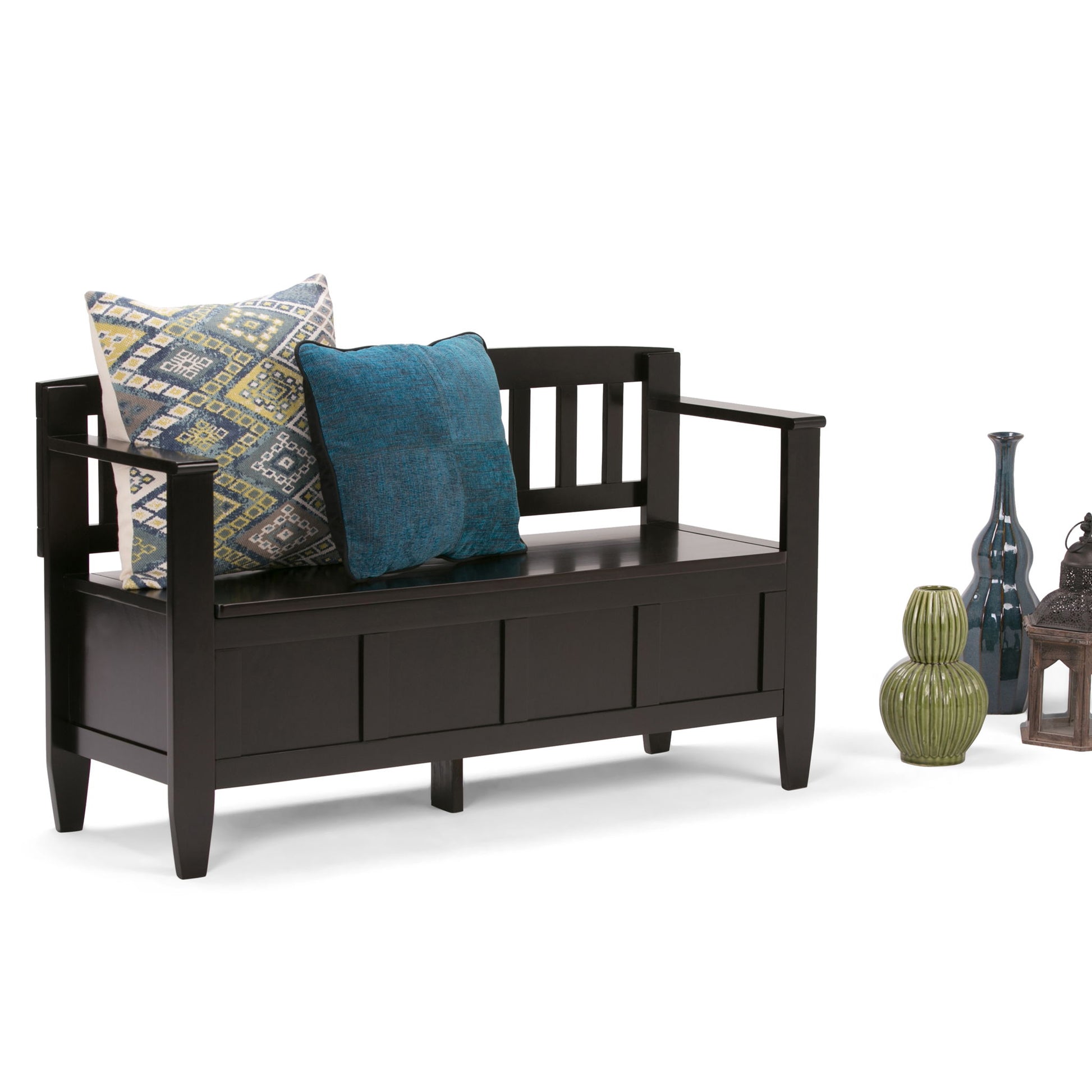 Brooklyn - Handcrafted Entryway Storage Bench - The Sleep Loft - Online Mattress Showroom NYC