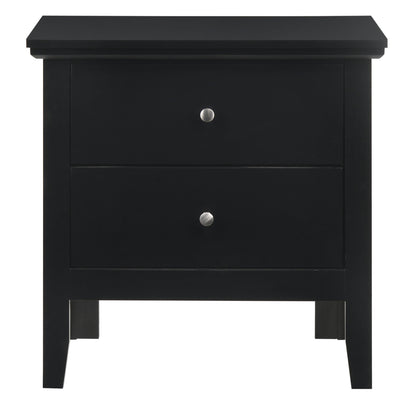 English Dovetailed Drawers Nightstand - The Sleep Loft - Online Mattress Showroom NYC