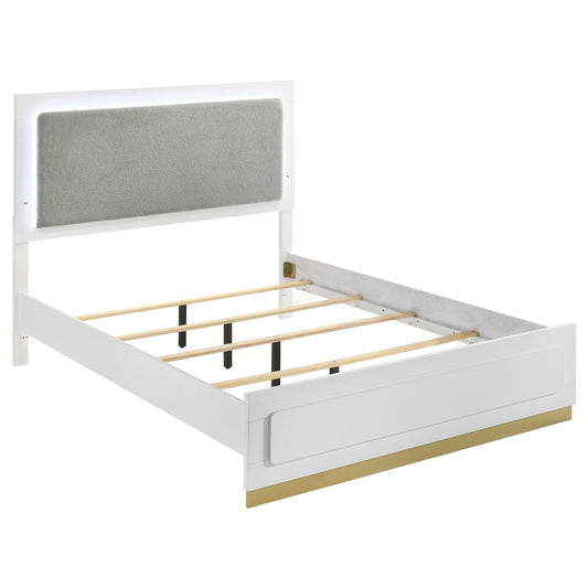 Sophia - Panel Bed With LED Headboard - The Sleep Loft - Online Mattress Showroom NYC