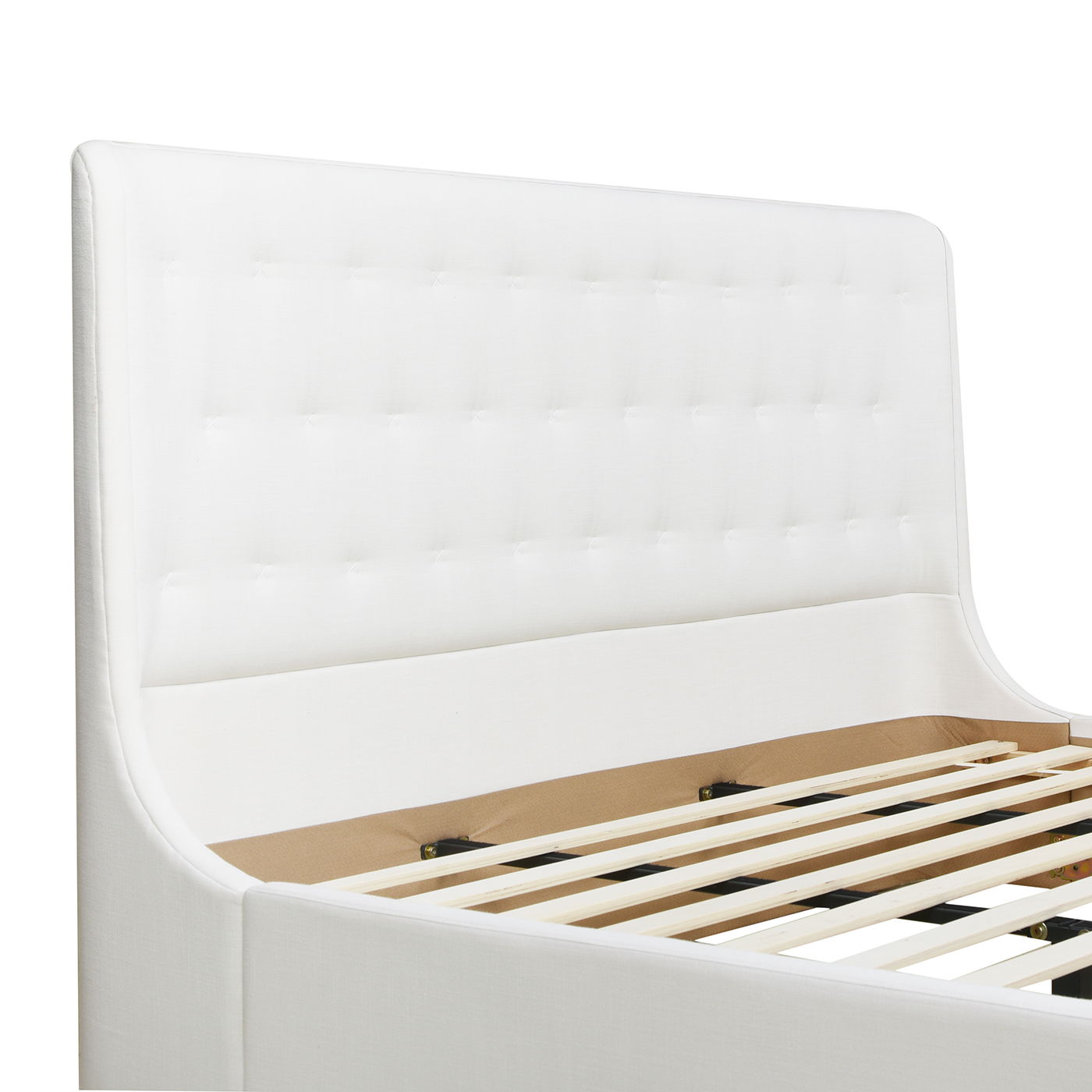 Brooks - Contemporary Tufted Shelter Platform Bed - The Sleep Loft - Online Mattress Showroom NYC