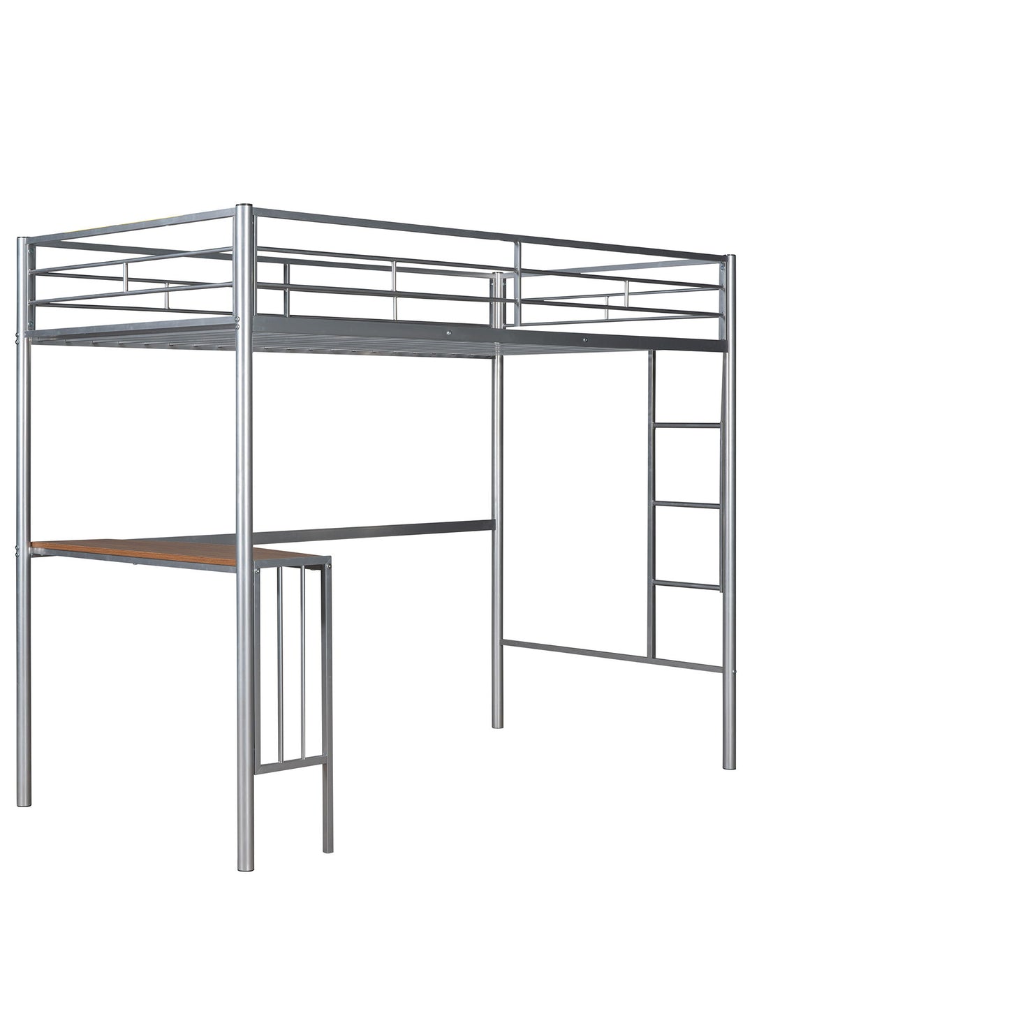 Bunk Bed With Desk, Ladder And Quality Slats For Bedroom - The Sleep Loft - Online Mattress Showroom NYC
