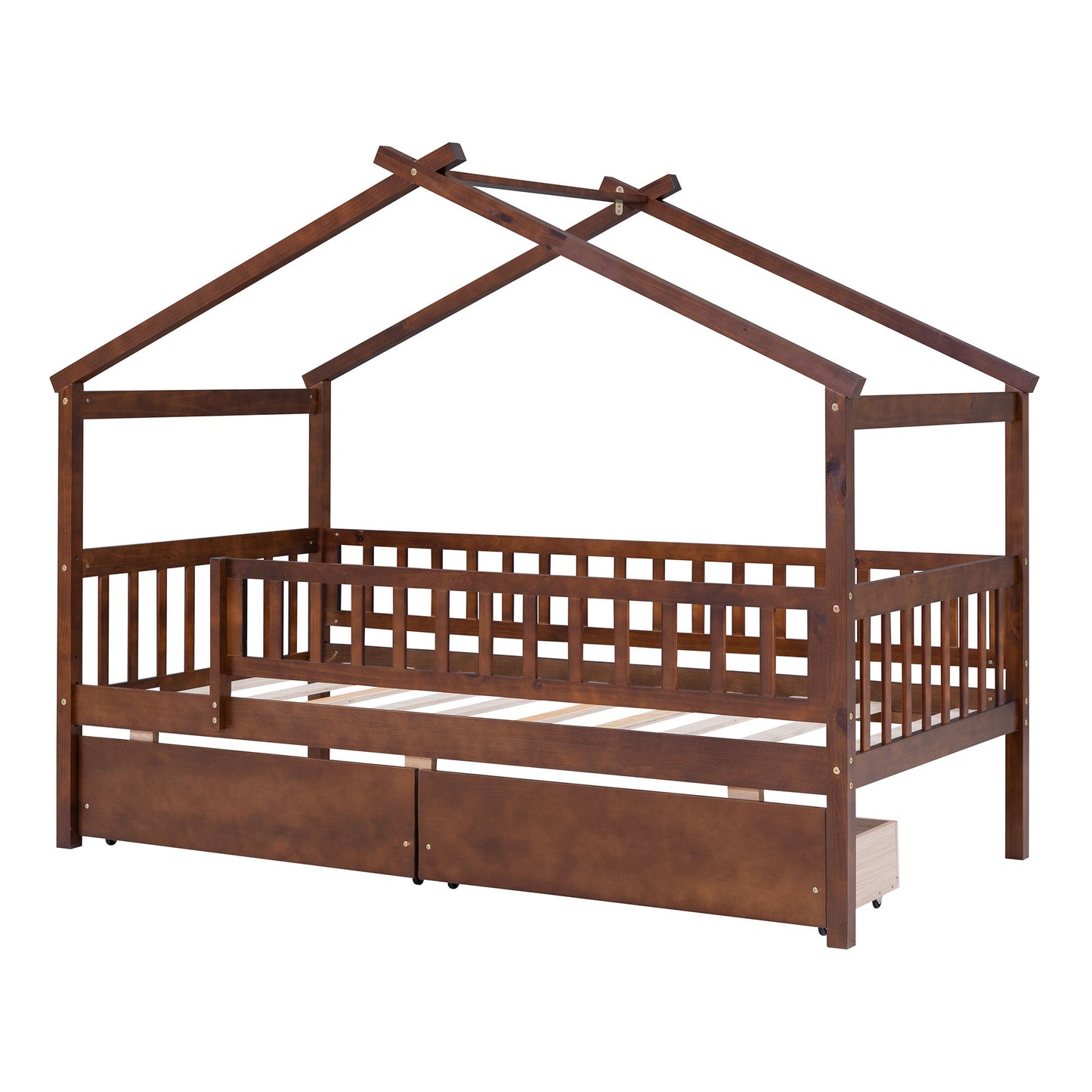 House Bed With 2 Drawers - The Sleep Loft - Online Mattress Showroom NYC
