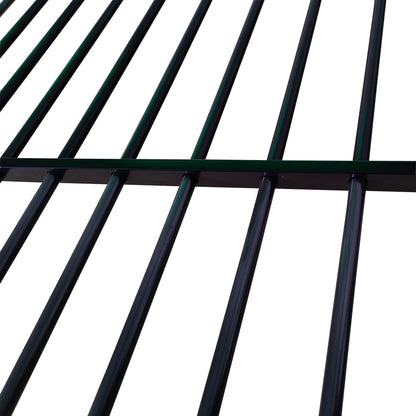 Triple Bunk Bed, Full Size With Sturdy Metal Frame And Safe Stairs - Black - The Sleep Loft - Online Mattress Showroom NYC