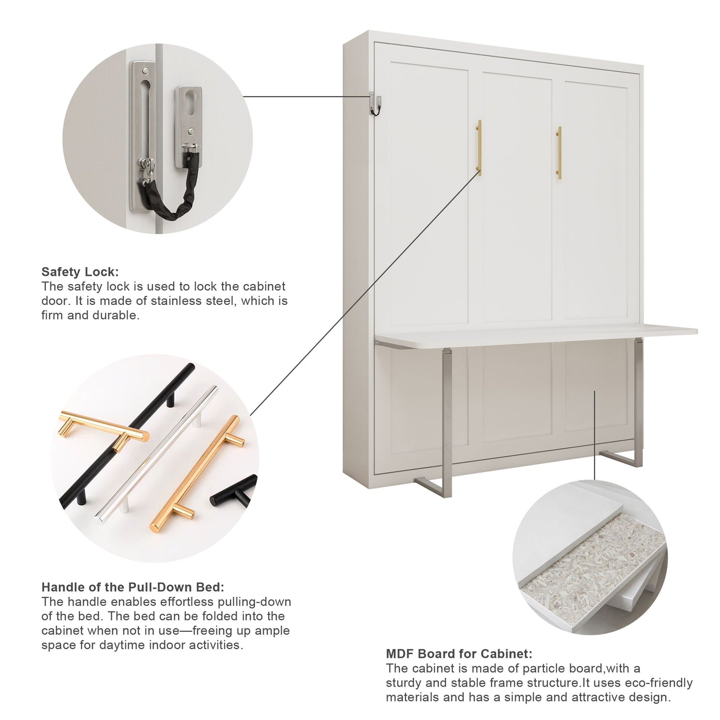 Folding Vertical Murphy Wall Bed - The Sleep Loft - Online Mattress Showroom NYC