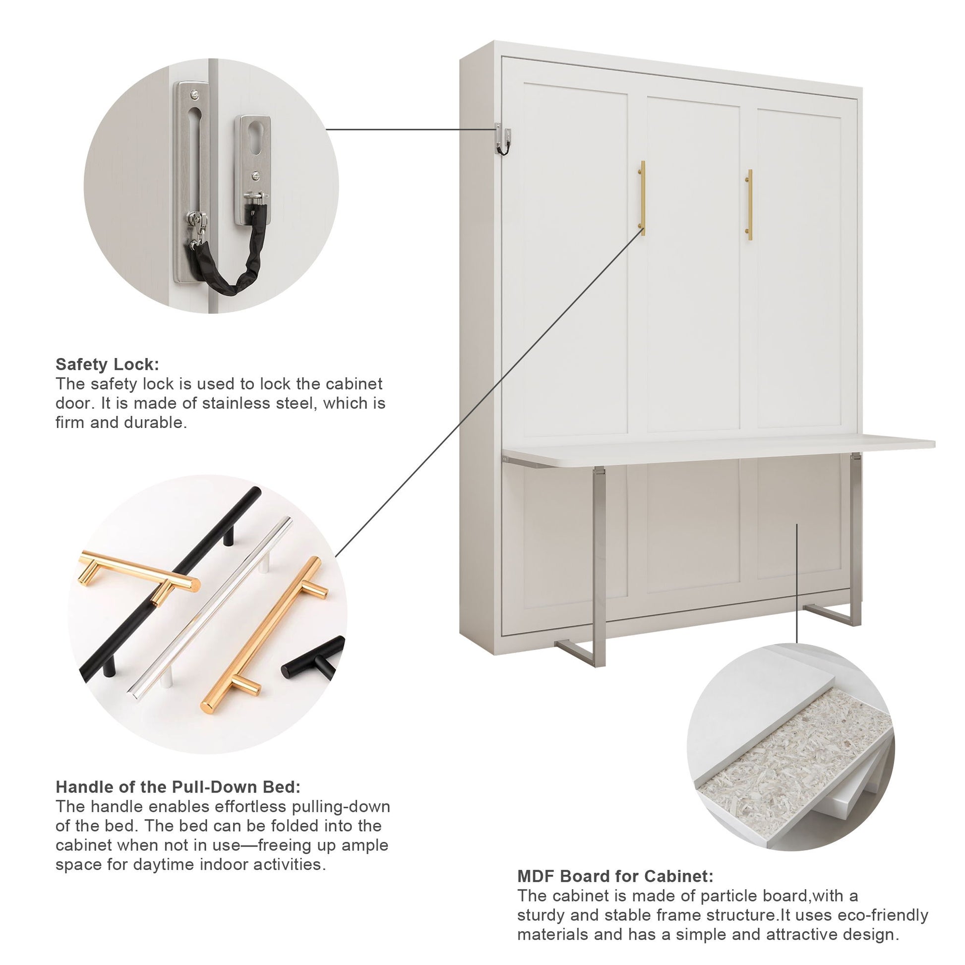 Folding Vertical Murphy Wall Bed - The Sleep Loft - Online Mattress Showroom NYC
