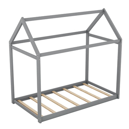 Wooden House Shaped Bed - The Sleep Loft - Online Mattress Showroom NYC