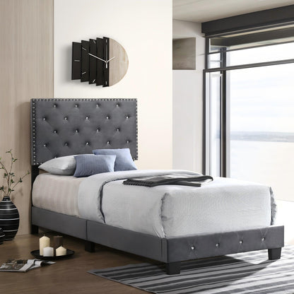 Luxurious Upholstered Bed - The Sleep Loft - Online Mattress Showroom NYC