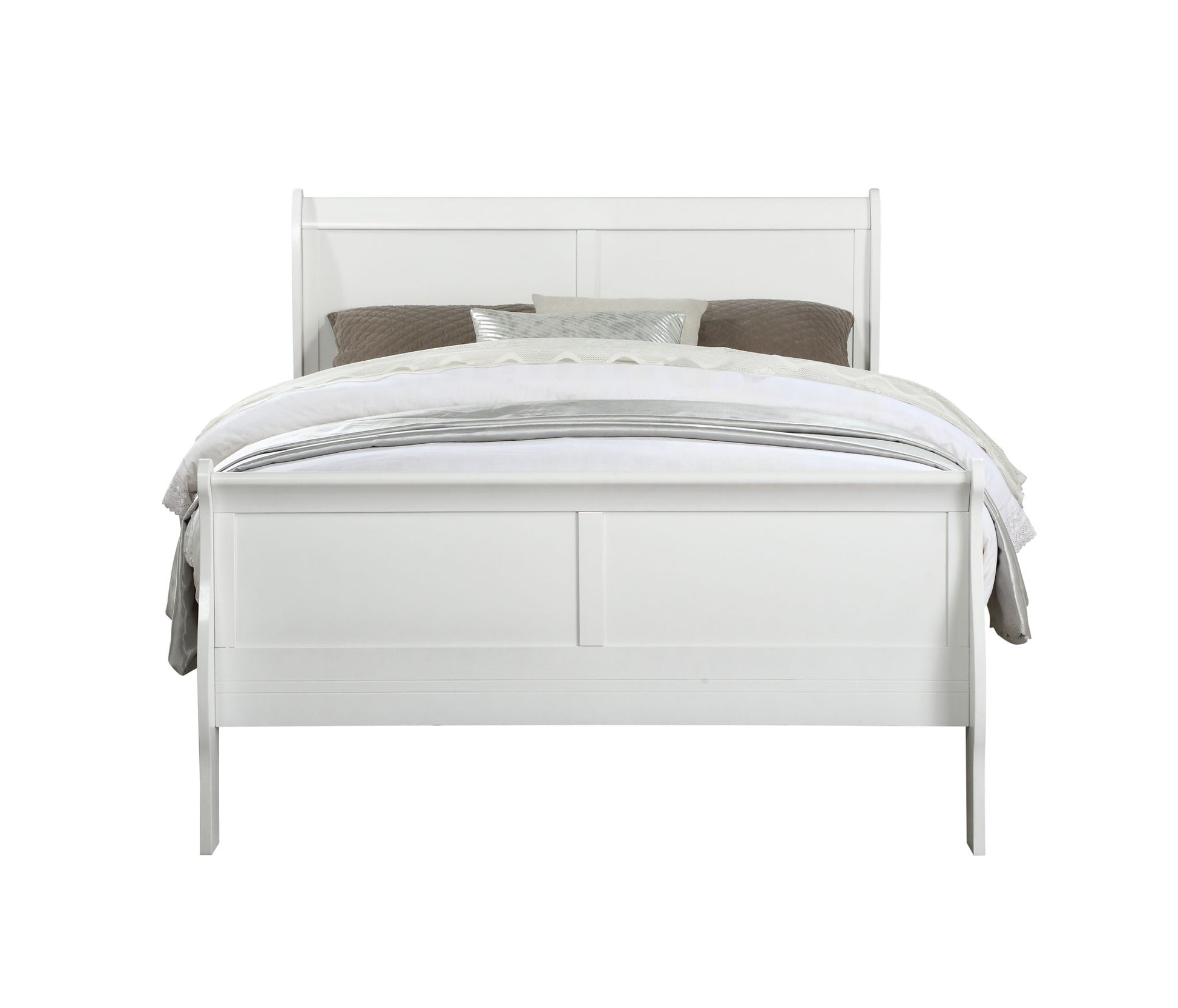 Louis Philippe - Sleigh Style Bed - The Sleep Loft - Online Mattress Showroom NYC