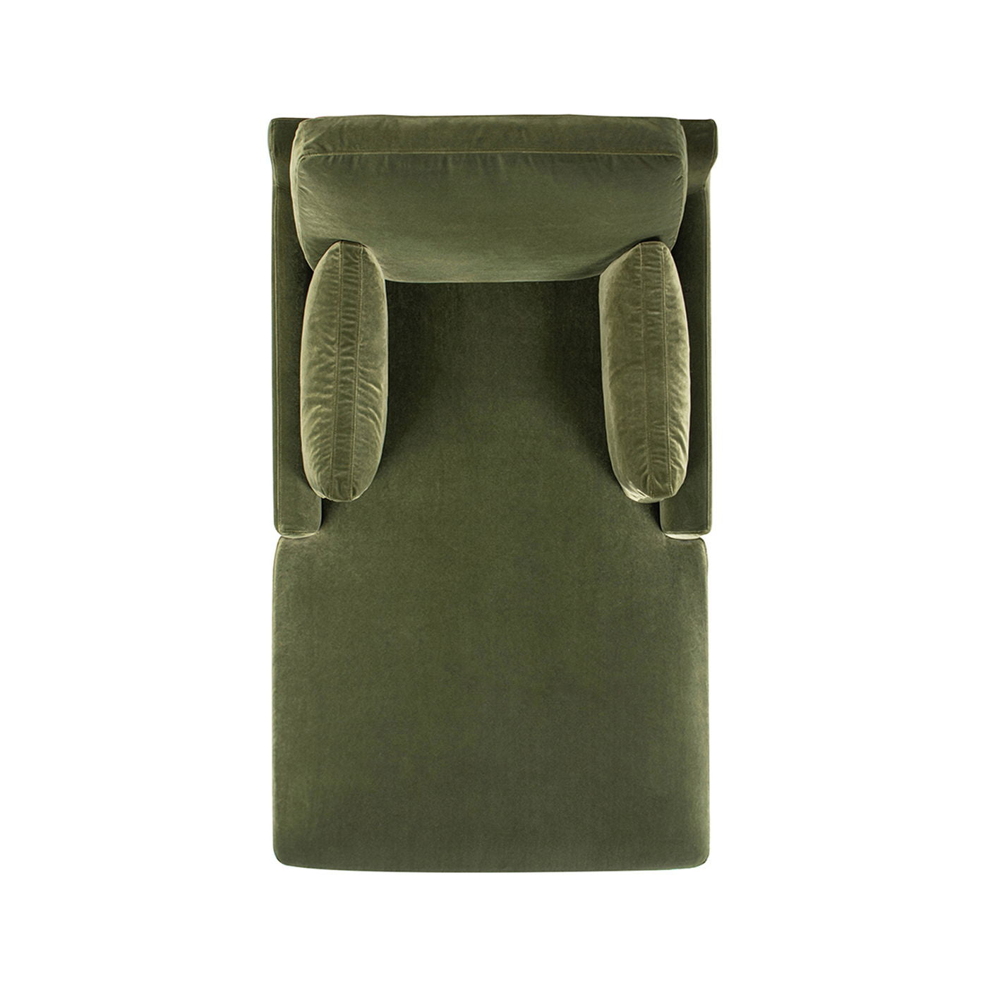 Pasadena - Modern Farmhouse Chaise Lounge Chair - Olive Green - The Sleep Loft - Online Mattress Showroom NYC