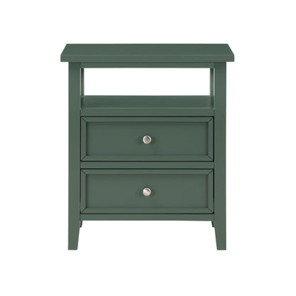 Weston - 2 Drawer Nightstand - The Sleep Loft - Online Mattress Showroom NYC