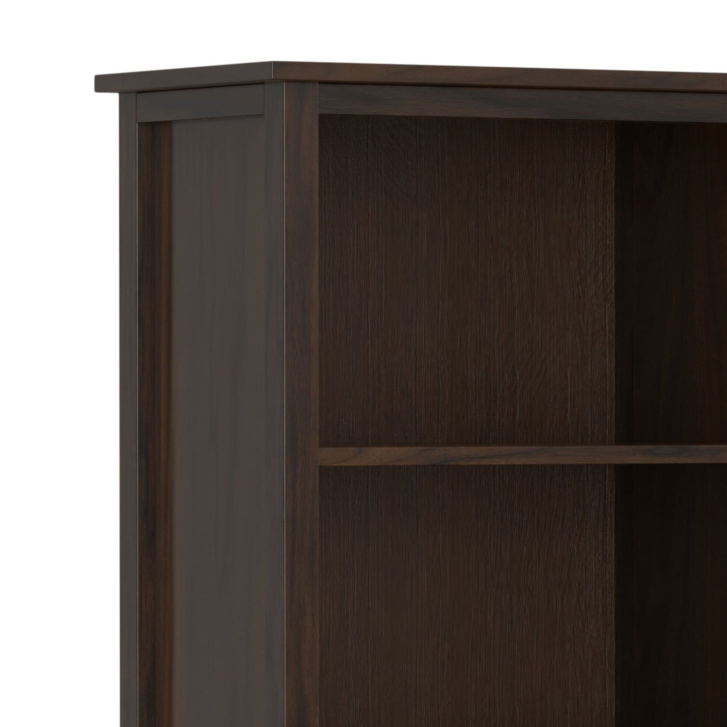 Warm Shaker - 5 Shelf Bookcase - The Sleep Loft - Online Mattress Showroom NYC
