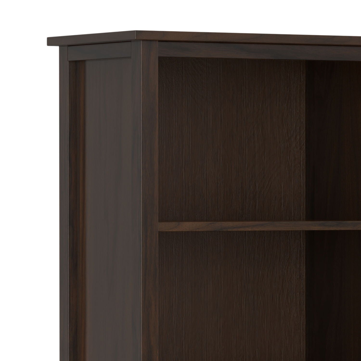 Warm Shaker - 5 Shelf Bookcase - The Sleep Loft - Online Mattress Showroom NYC