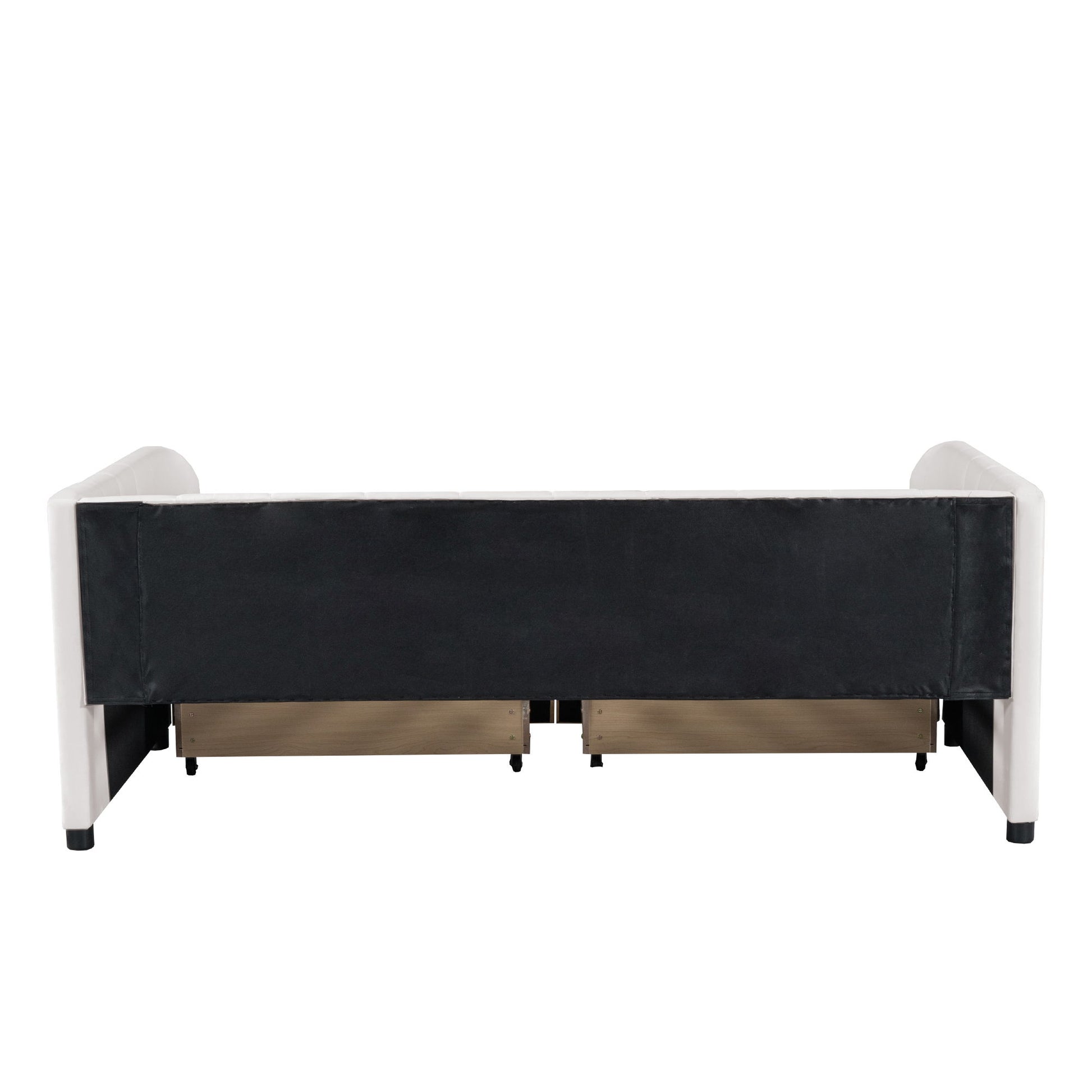 Upholstered Daybed With Ergonomic Design Backrest - The Sleep Loft - Online Mattress Showroom NYC