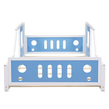 Classic Car Shaped Platform Bed With Wheels - The Sleep Loft - Online Mattress Showroom NYC