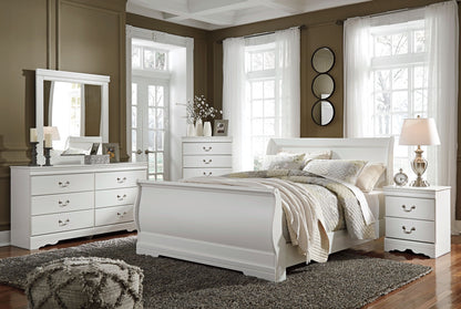 Anarasia - Sleigh Bed - The Sleep Loft - Online Mattress Showroom NYC