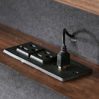 Upholstered Platform Bed With A Hydraulic Storage System, LED And USB Charging (Without Mattress) - The Sleep Loft - Online Mattress Showroom NYC