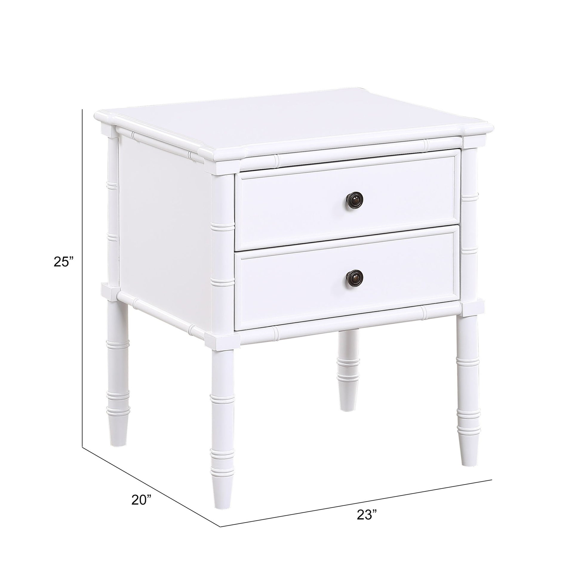 Emmett - 2 Drawer Nightstand - The Sleep Loft - Online Mattress Showroom NYC