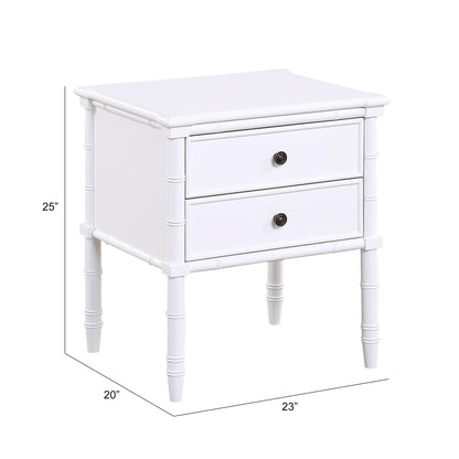 Emmett - 2 Drawer Nightstand - The Sleep Loft - Online Mattress Showroom NYC