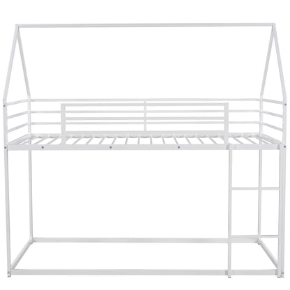 House Bunk Bed With Built In Ladder - The Sleep Loft - Online Mattress Showroom NYC