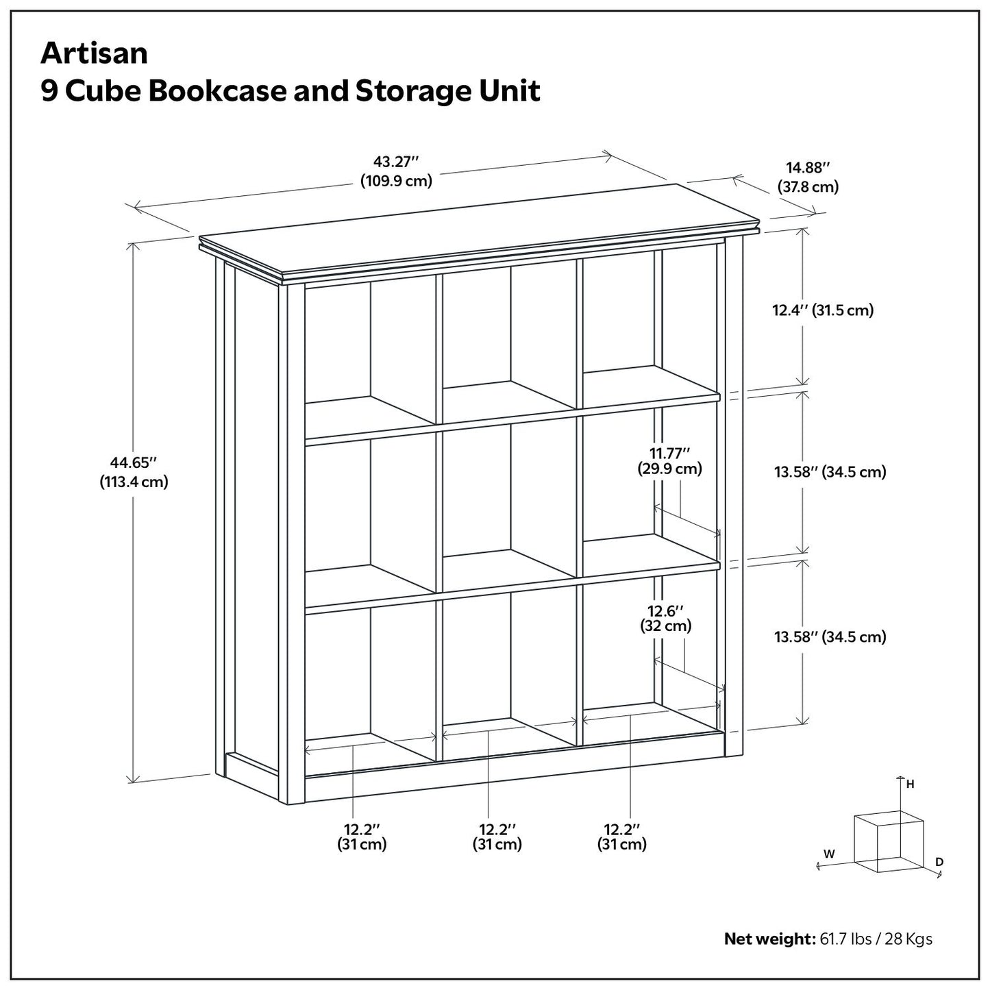 Artisan - Cube Storage - The Sleep Loft - Online Mattress Showroom NYC