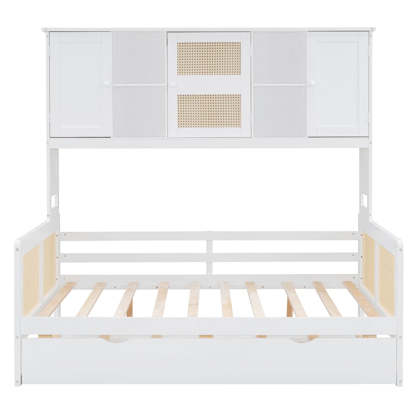 Daybed And All In One Cabinet And Shelf - The Sleep Loft - Online Mattress Showroom NYC