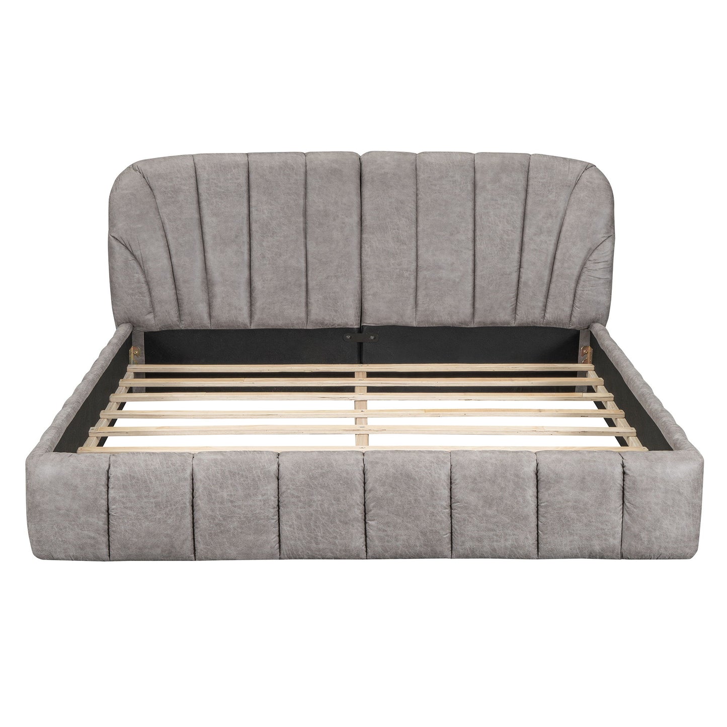 Elegant Design Upholstered Platform Bed - The Sleep Loft - Online Mattress Showroom NYC