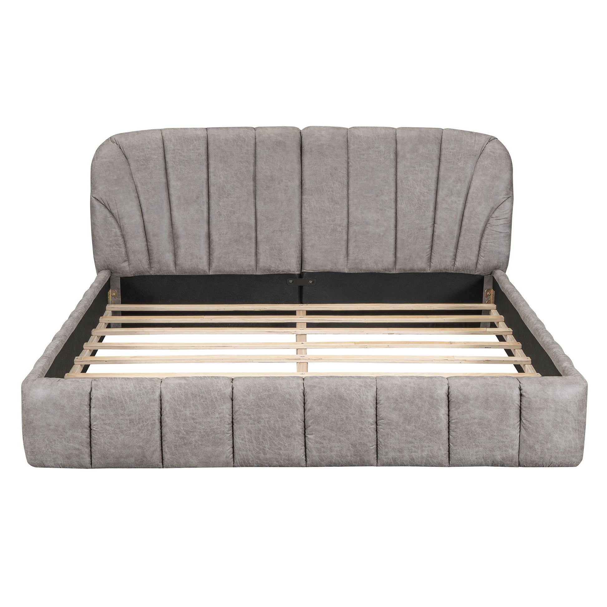 Elegant Design Upholstered Platform Bed - The Sleep Loft - Online Mattress Showroom NYC